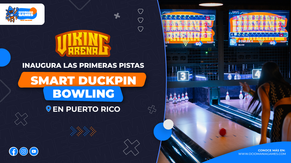 Viking Arena instala las primeras pistas Smart Duckpin de Puerto Rico