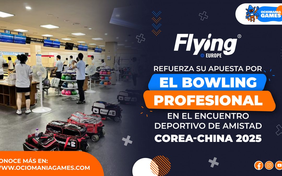Flying Bowling refuerza su apuesta por el bowling profesional en el encuentro deportivo de amistad Corea-China 2025