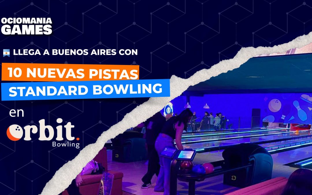 Flying instala 10 pistas Standard Bowling en Orbit Bowling, Buenos Aires